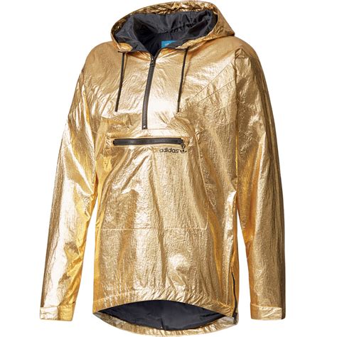 adidas jacke gold herren|Adidas originals jacket.